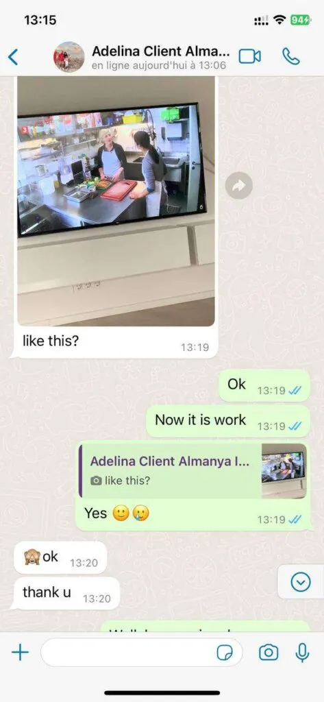 SmartSGI Customer Support WhatsApp Chat Feedback Screenshot 4